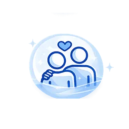 Icono de tratamiento personalizado y enfoque humano - Fisioterapia MEC