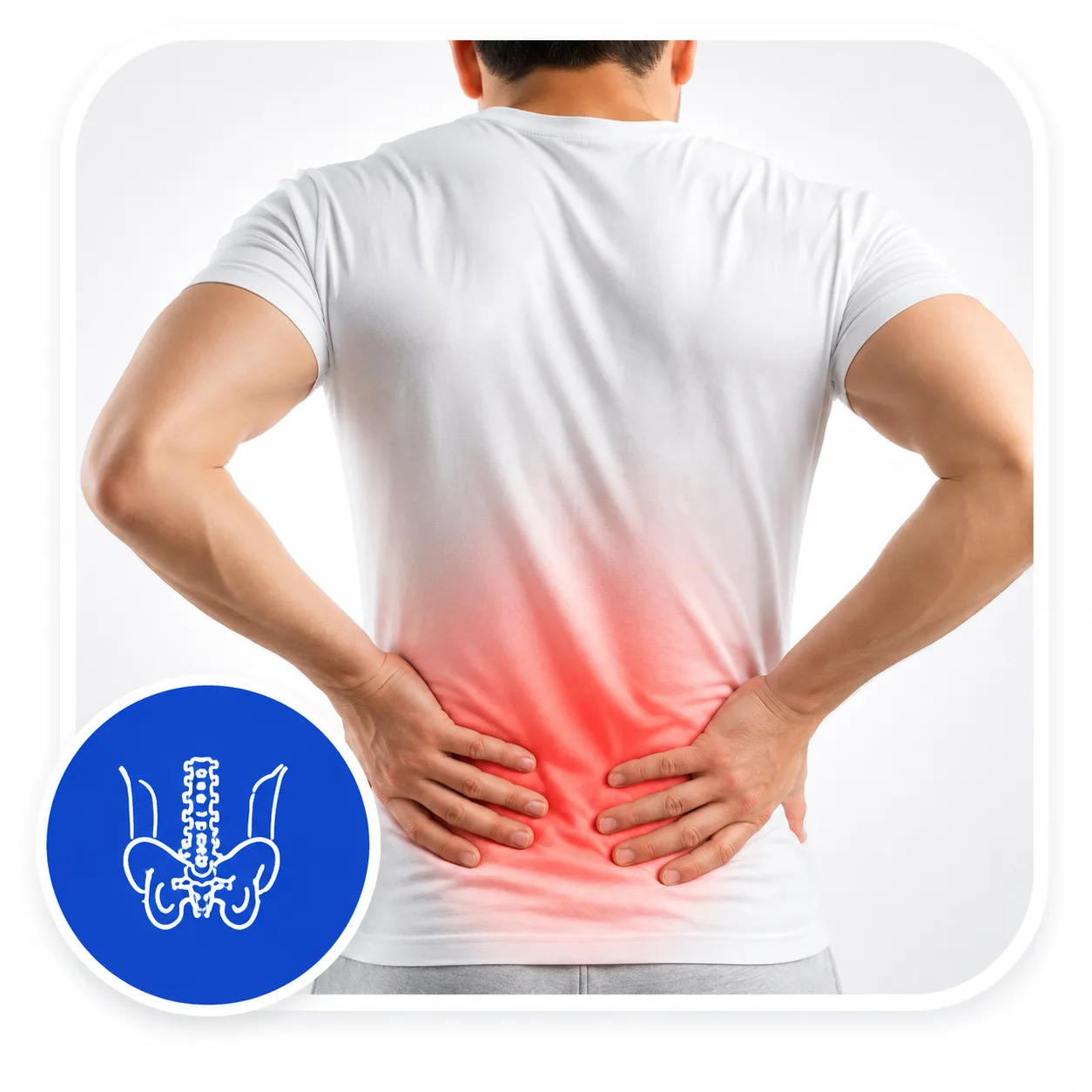 Icono de dolor de espalda - fisioterapia en Chía